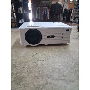 QKK Projector Mini Projector Full HD 1080P Portable Home Theater Video Projector